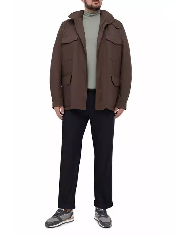 Хлопковая водолазка Zilli Sport