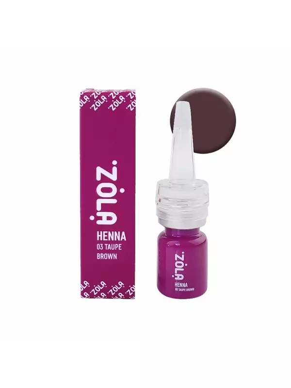 Zola 03 Тауп-коричневая хна для бровей, 5 г
