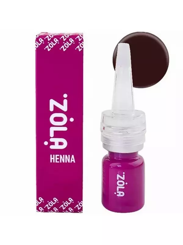 Zola, Хна для бровей, 09 Красный консилер, 5г